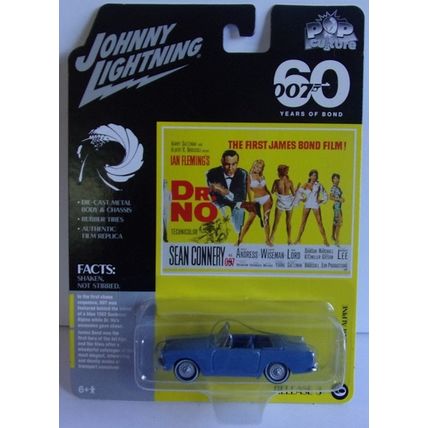 JOHNNY LIGHTNING ' POP CULTURE ' BOND 007 1962 SUNBEAM ALPINE ( 2021)