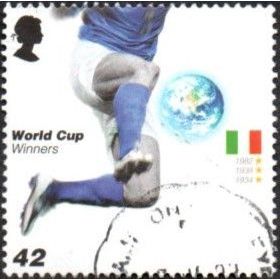 2006 FIFA World Cup, Germany 42p Value. Italy. Very Fine Used