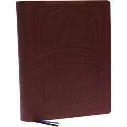 Kjv Holy Bible: Large Print With 53, 000 Cross References, Brown Genuine Leather