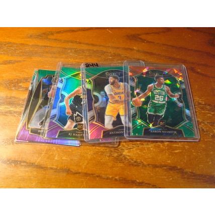 2020/21, Panini Select, 5-Cards, Green/Purple Prizms, SIAKAM/NESMITH, ++