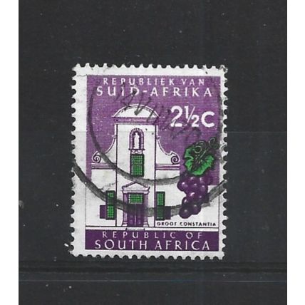 SouthAfrica.SG202 2 1/2c Groot Constantia.Variety Unchecked.Fine Used.Aug25m