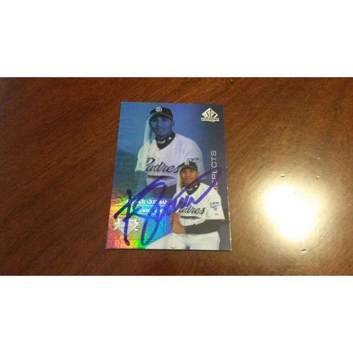 2004 Upper Deck SP Prospects Card # 150 Freddy Guzman W/ Autograph Padres