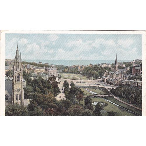 Bournemouth The Gardens and Square Dorset Postcard (DOR72582)