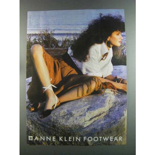 1982 Anne Klein Footwear Ad