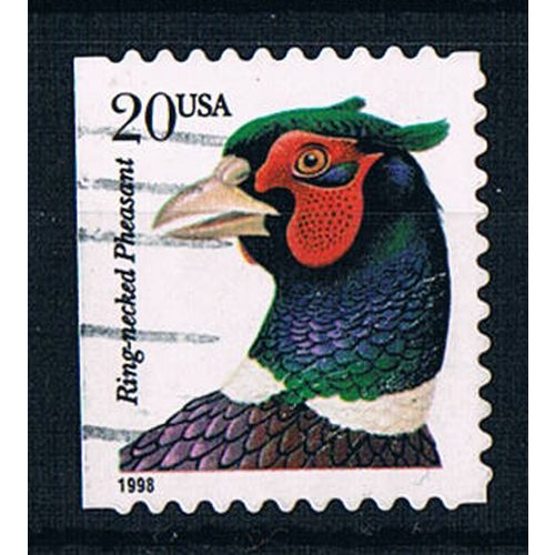 USA 1998 SG3459 usa13 Pheasant 20c Used Stamp