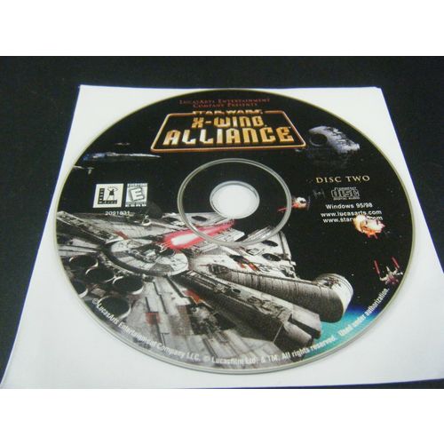 Star Wars: X-Wing Alliance (PC, 1999) - Disc 2 Only!!!