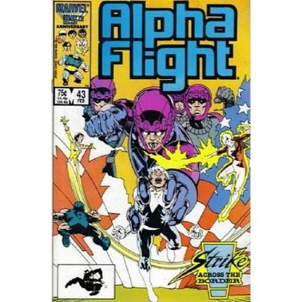 Alpha Flight (Vol 1) # 043 VFN- AMERICAN COMICS
