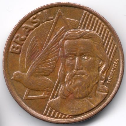 Brazil : 5 Centavos 2002