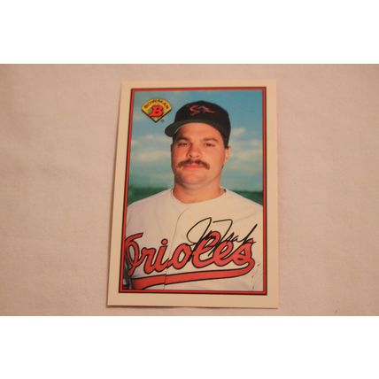 Jim Traber 1989 Bowman TIFFANY NO. 13
