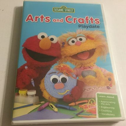 NEW Sesame Street Arts & Crafts Playdate DVD Sealed
