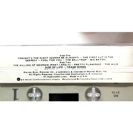 Rod Stewart A Night on the Town 1976 Cassette Tape (F15)