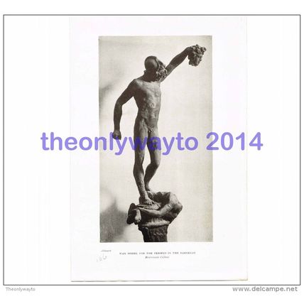 Wax Model for Perseus in the Bargello (Cellini), Florence, Tuscany, Italy, Book
