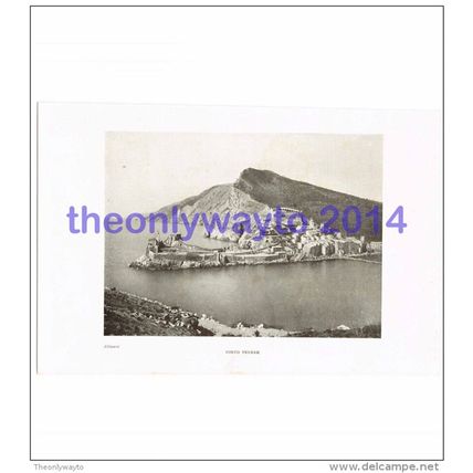 Porto Venere, Tuscany, Italy, Book Illustration (Print), 1908