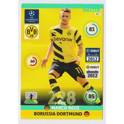 Panini Adrenalyn XL Champions League Cards 2014-15 #117 Marco Reus (Dortmund)