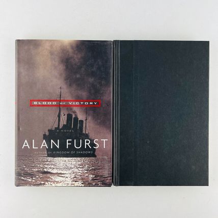 Alan Furst Blood Of Victory & Mission To Paris Spy WWII Thriller Hardcover Book
