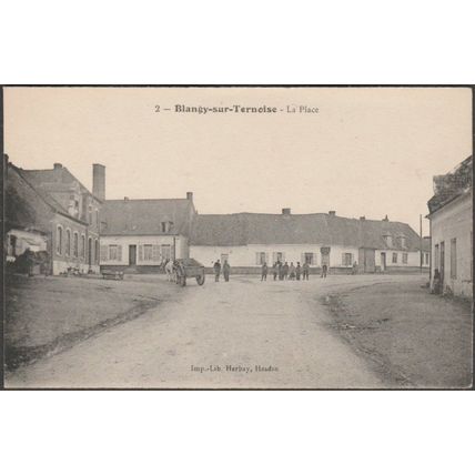 La Place, Blangy-sur-Ternoise, c.1905-10 - Herbay CPA
