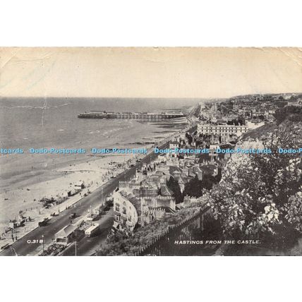 D023277 Hastings from the Castle. 1960