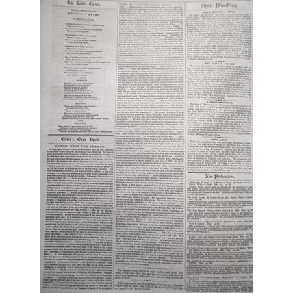 Ballou's Pictorial January 10, 1857. Mississippi; Empress Eugenie hunting, etc