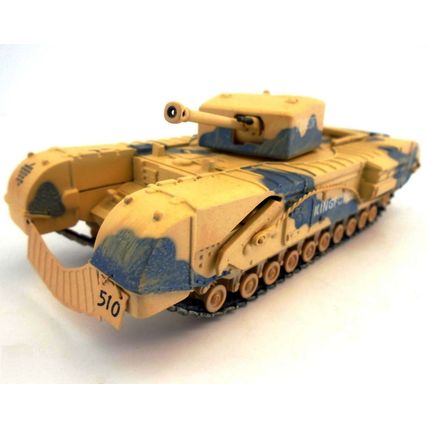 CHURCHILL MKIII TANK BRITISH ARMY EL ALAMEIN EGYPT 1942 - CORGI CC60104 1/50