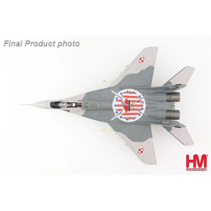 MIG-29A WING CDR MARIAN PISAREK POLISH AIR FORCE 2016 - HOBBY MASTER HA6515 1/72