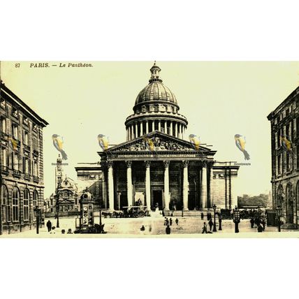 Paris, Le Pantheon, 87 Neurdein Postcard, 1920s?