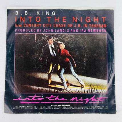 B.B. King – Into The Night 45RPM Single Record 7" Vinyl Single 45 RPM B B King
