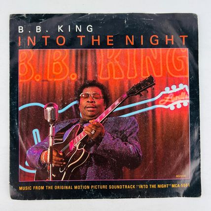 B.B. King – Into The Night 45RPM Single Record 7" Vinyl Single 45 RPM B B King
