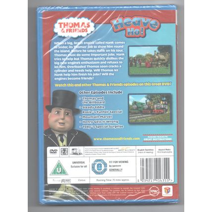 THOMAS & FRIENDS Heave Ho! DVD New & Sealed <> POST FREE