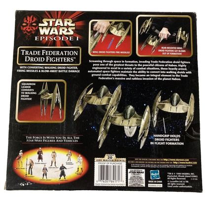 Star Wars Trade Federation Droid Fighters Episode 1