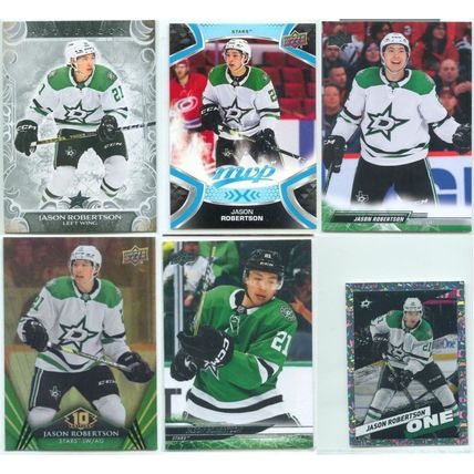 Jason Robertson 10x card lot incl Inserts, RC