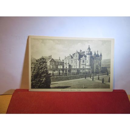 THE GARDEN, ABBOTSFORD HOUSE unused antique postcard by W R & S =