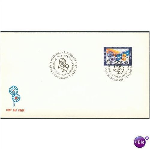 Finland FDC 1967 - SG 727 - Finnish Settlers in Sweden