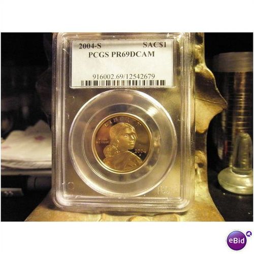 2004 S PCGS PR69DCAM Sacagawea Dollar (FREE SHIPPING)