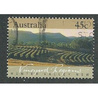 AUS 1992 45c 'VINEYARDS -NSW' FINE USED (EBID35-749)