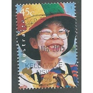 AUS 2000 45c 'FACE OF AUSTRALIA' (EX M/S) FINE USED (EBID38-420)