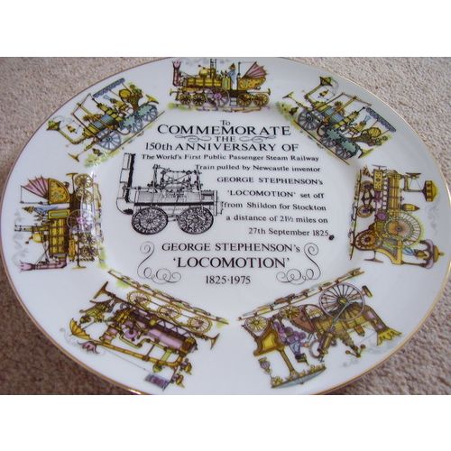 Commemorative ware Newcastle England porcelain big plate-dish-charger