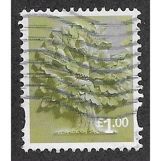 ENGLAND £1.00 'ENGLISH OAK' (EN35) FINE USED (EBID66-359)