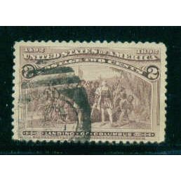 Used 231 2c Landing of Columbus Fine T1323