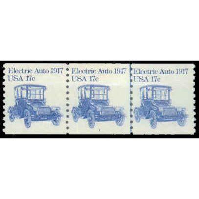 1906 17c Electric Auto Fine MNH Dry Gum PNC 1/3 G0384