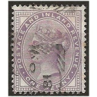 1880 SG171 1d Pale Lilac 14 Dots Fine Used . .. .