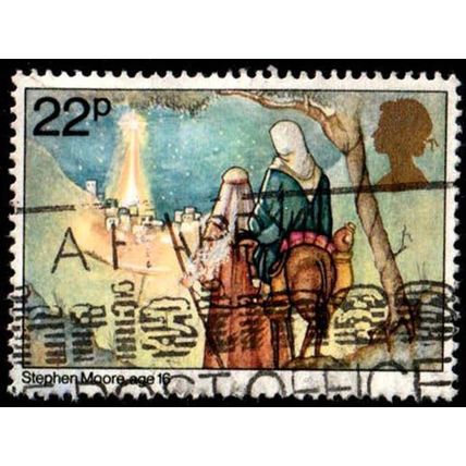 Great Britain 1981 Christmas 22p Used Stamp