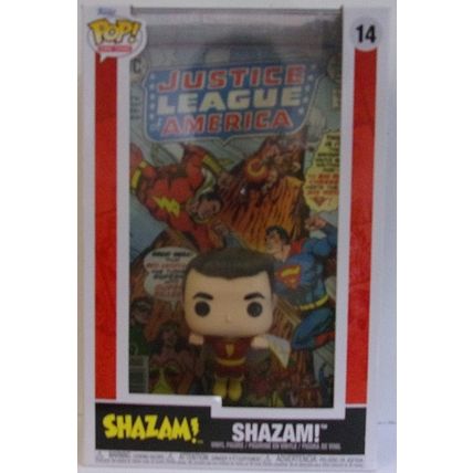 FUNKO / POP ' JUSTICE LEAGUE of AMERICA ' COMIC COVERS SHAZAM (2022)