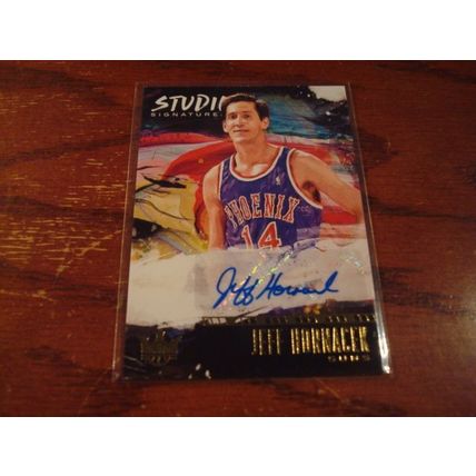 2018 Court Kings, Autograph Card, #'d 67/149, JEFF HORNACEK, Suns