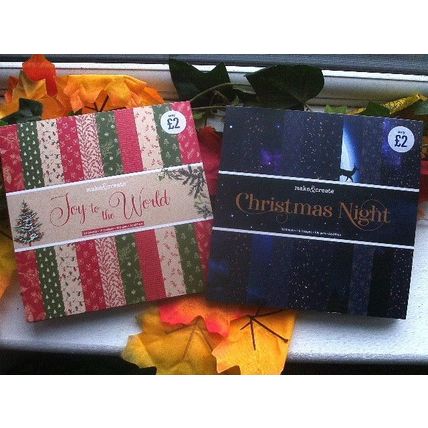 Christmas Papers - 2 full packs. 6" x 6".