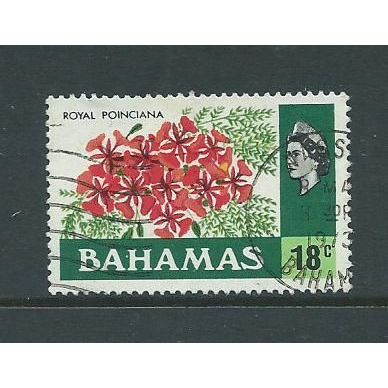 bahamas stamps sg371 sg 371 flowers used