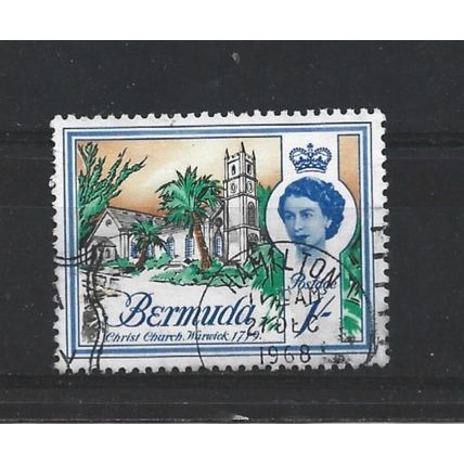 Bermuda.SG171 1s Christ Church,Warwick,1719.Fine Used.Mar25