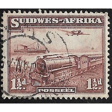 SWA 1937 SG 96 - fine used (o) - TRAIN