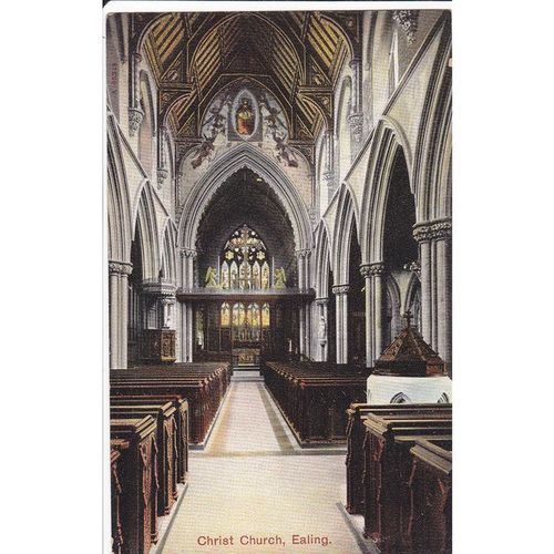 Christ Church Ealing London Postcard (LN72400)