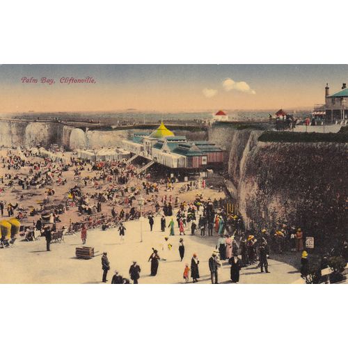 Palm Bay Cliftonville Kent Postcard (KEN72598)