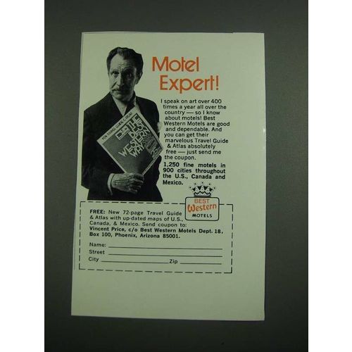 1974 Best Western Motels Ad - Motel Expert